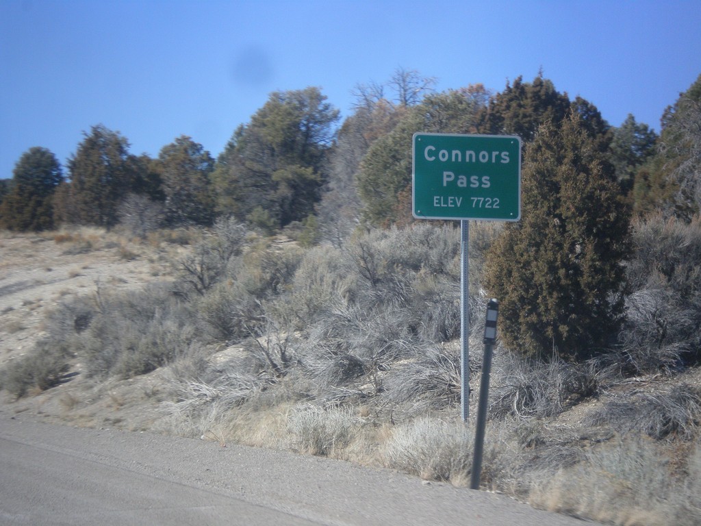 US-6/US-50 West/US-93 North - Connors Pass