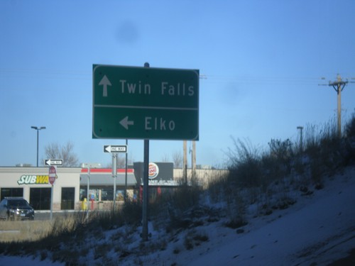 US-93 North at I-80 West