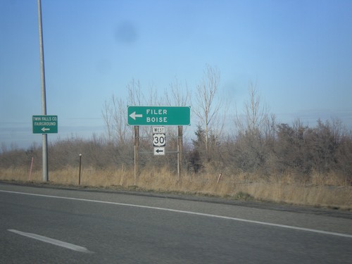 US-93 North at US-30 West