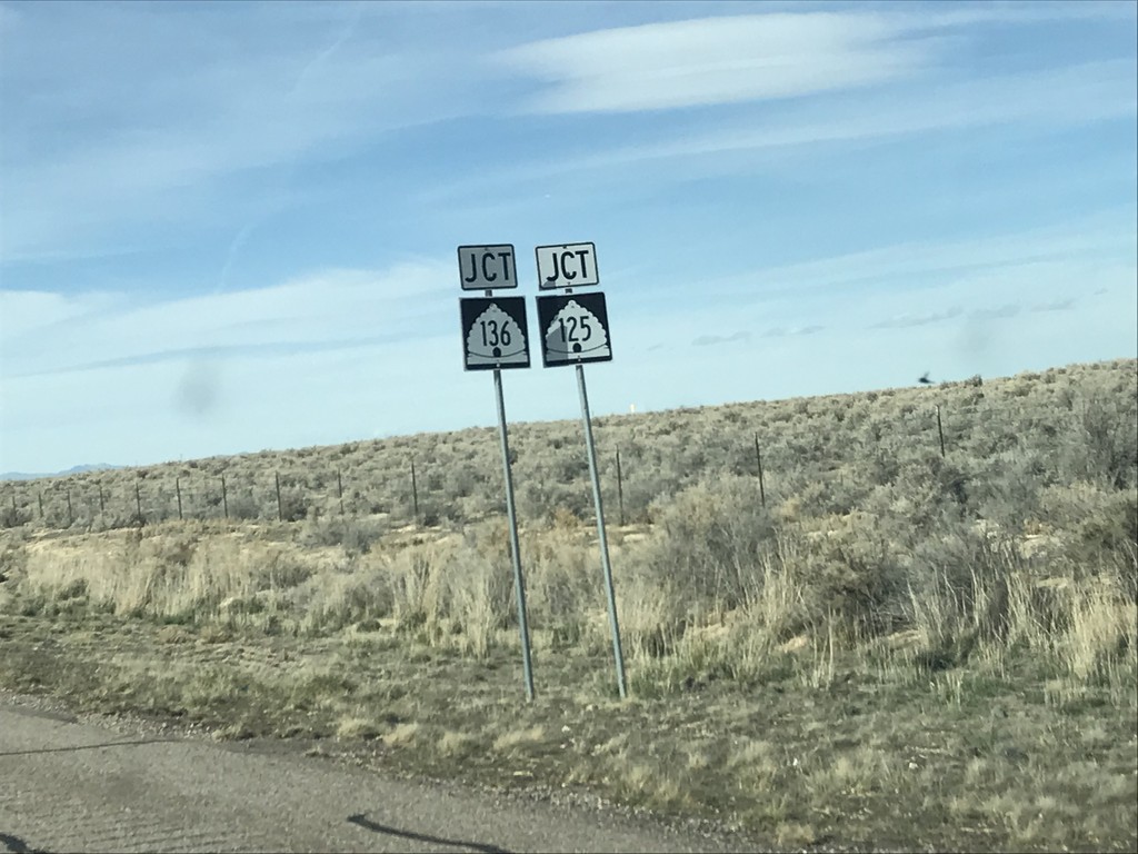 US-50 West Approaching UT-125 and UT-135