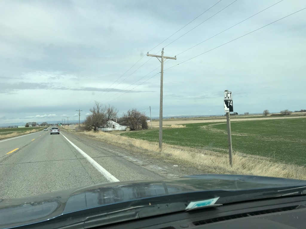 US-93 South Approaching ID-74