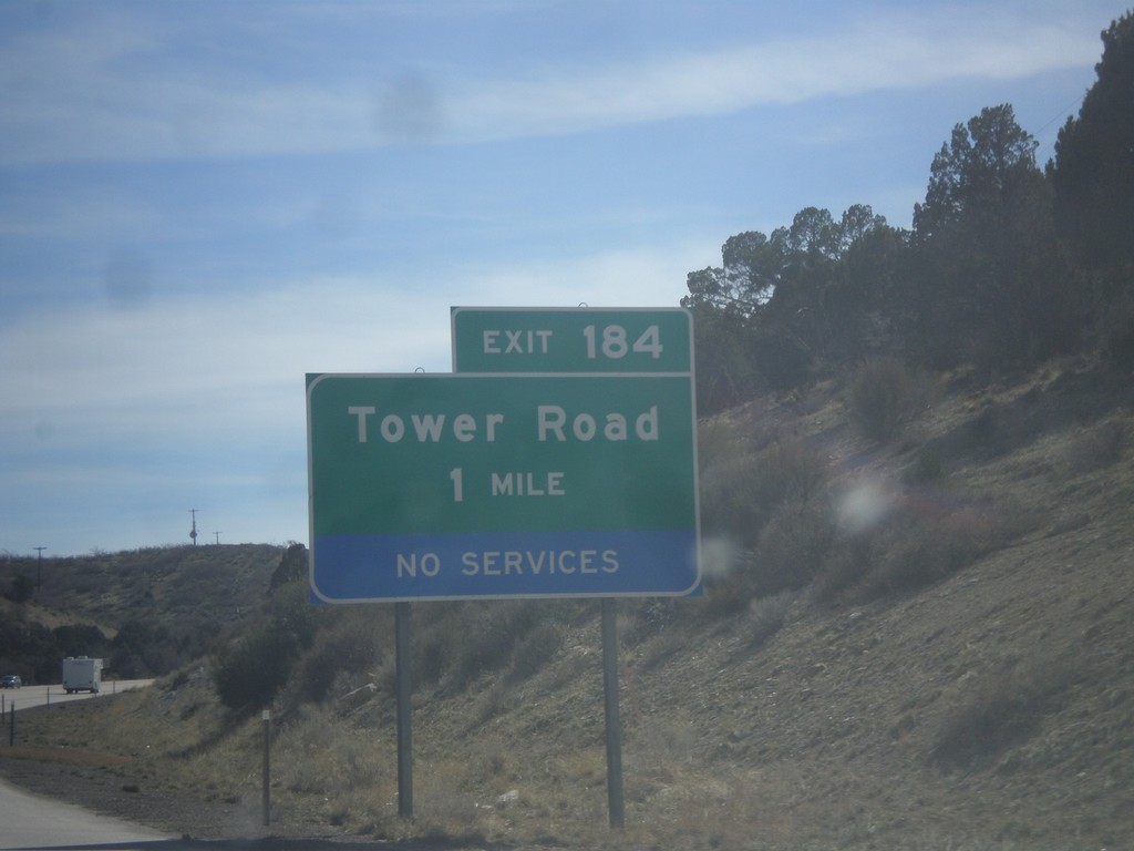 I-15 South - Exit 184