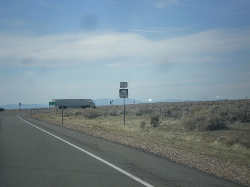 US-50 West at UT-100