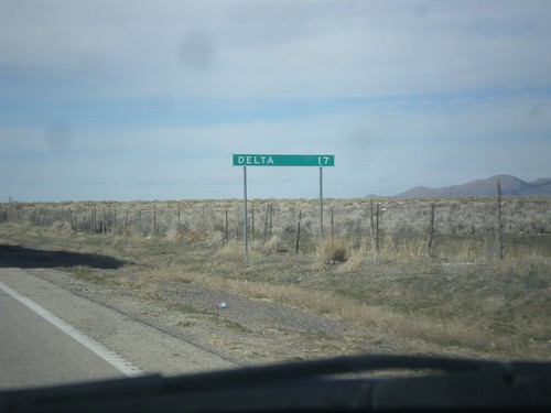 US-50 West - Distance Marker