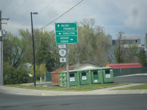 OR-331 North at Mission Road