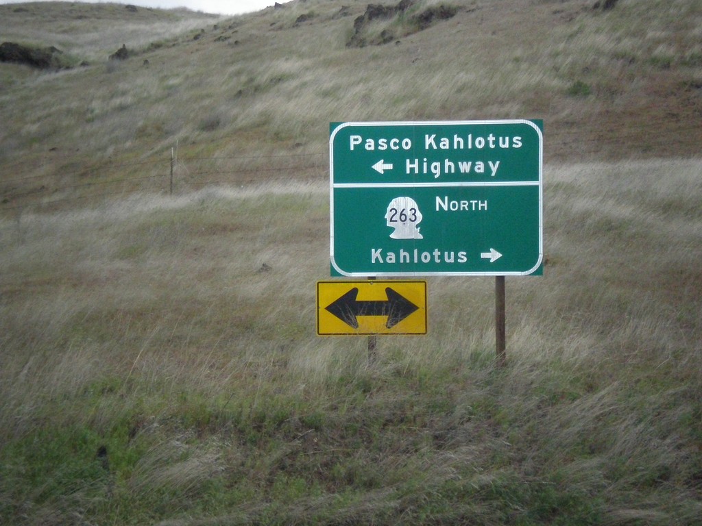 WA-263 North at Pasco Kahlotus Highway