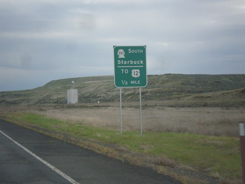 WA-260 North Approaching WA-261 South