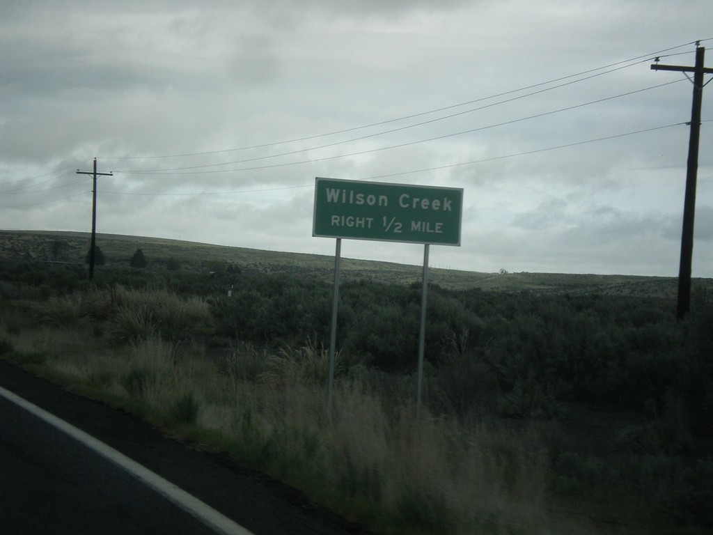 WA-28 West - Wilson Creek