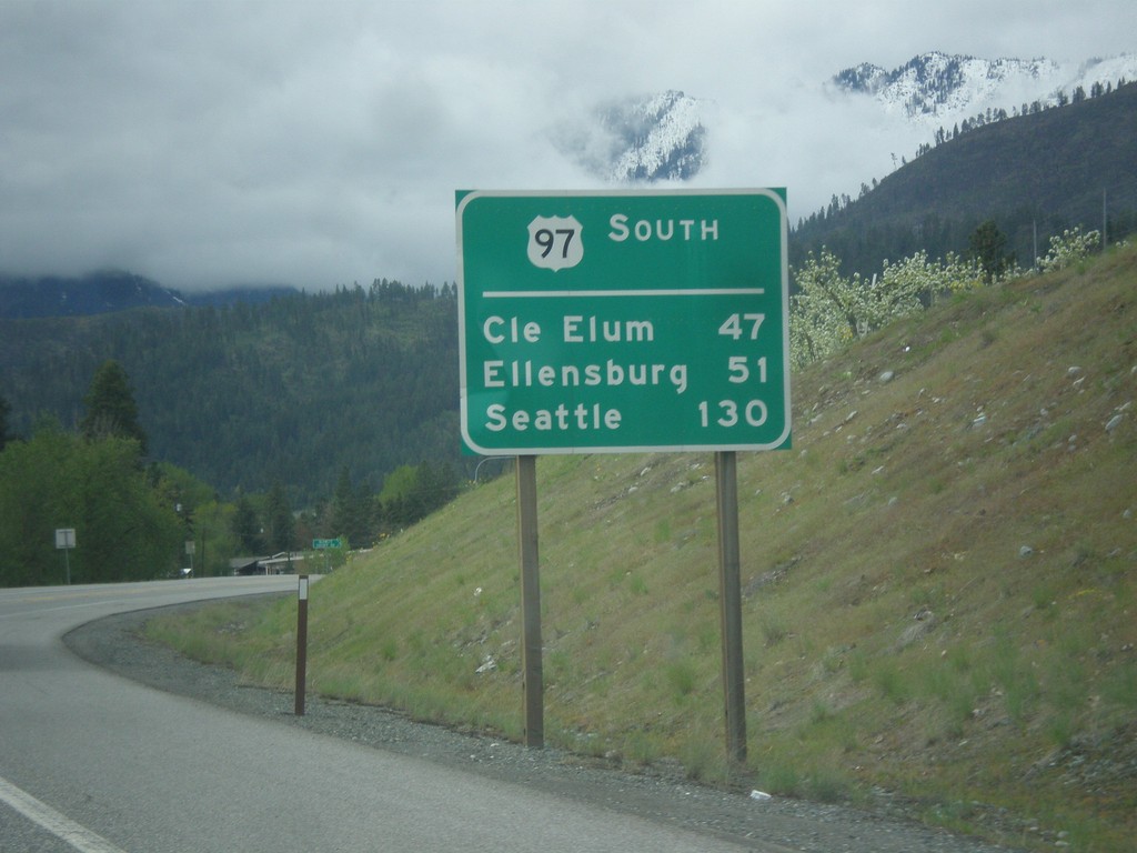 US-97 South - Distance Marker