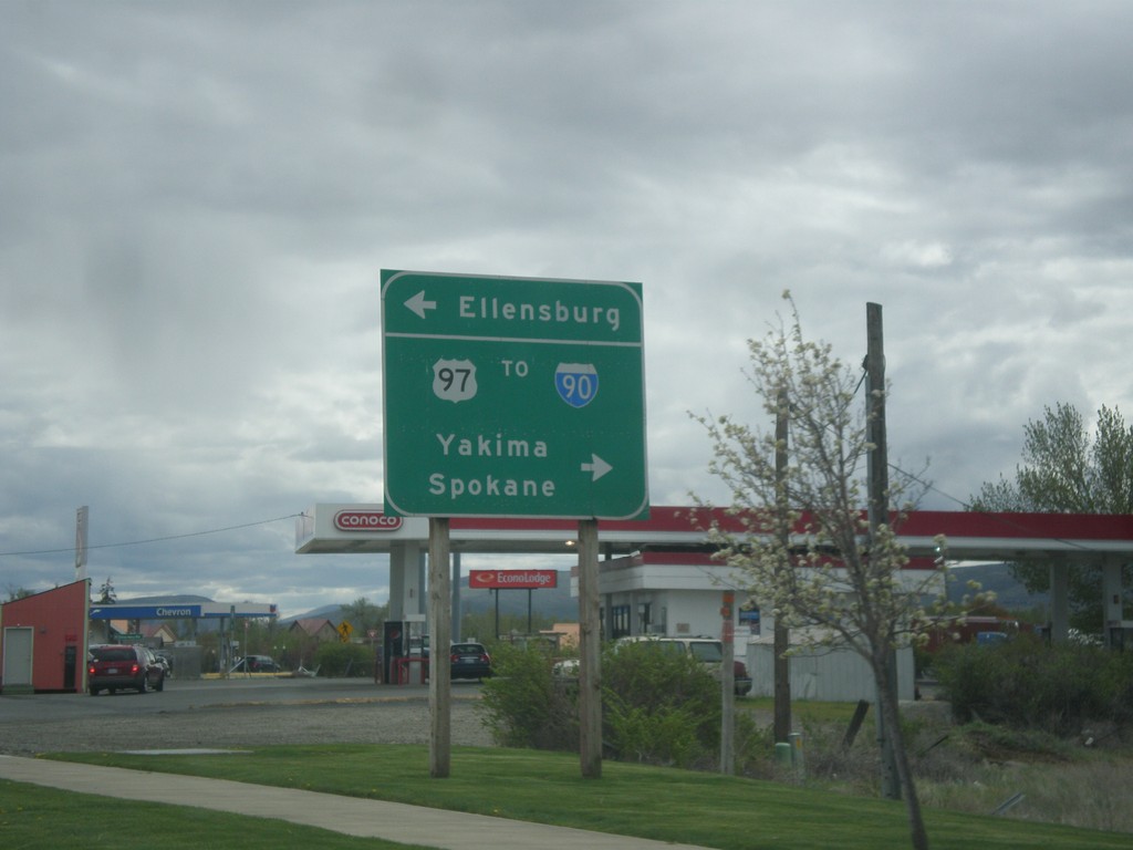 US-97 South at University Way