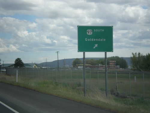 US-97 South at WA-22