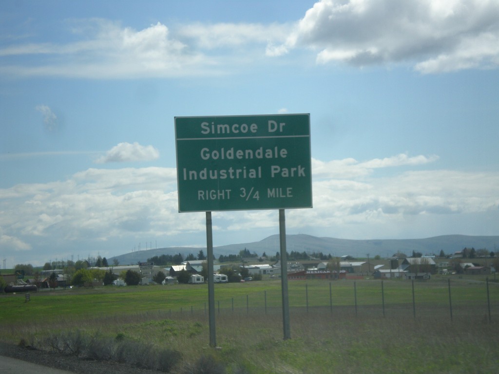 US-97 South Approaching Simcoe Road