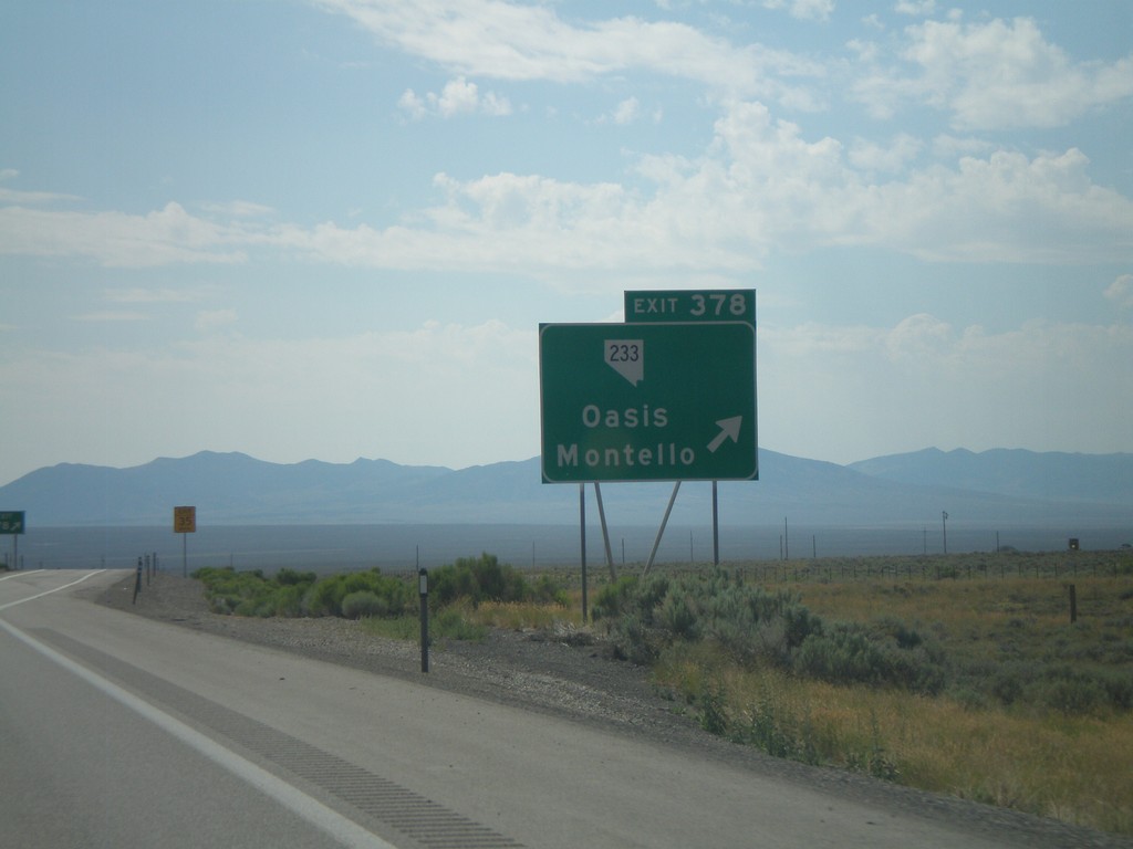 I-80 East - Exit 378