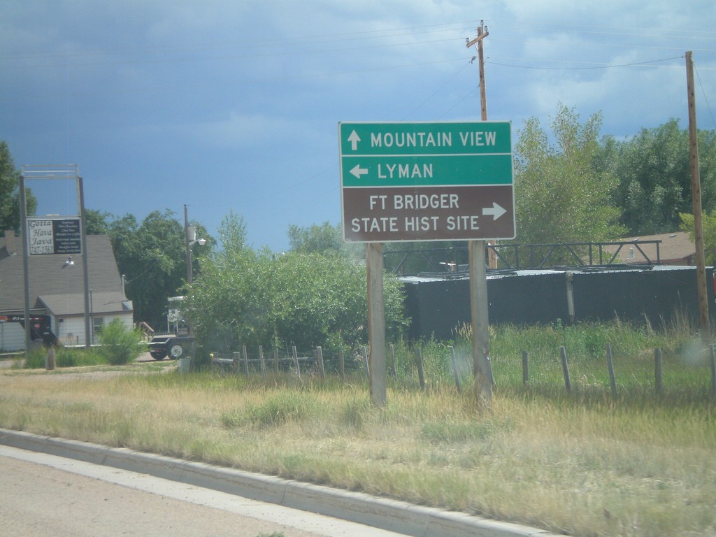 WY-414 South Approaching BL-80