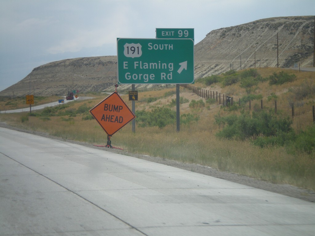 I-80 West - Exit 99