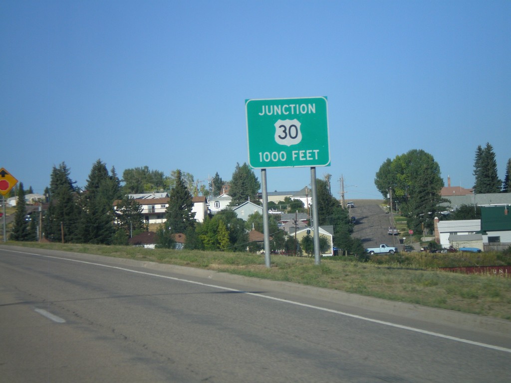 US-189 South Approaching US-30