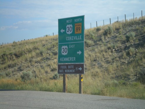 WY-89 North at US-30