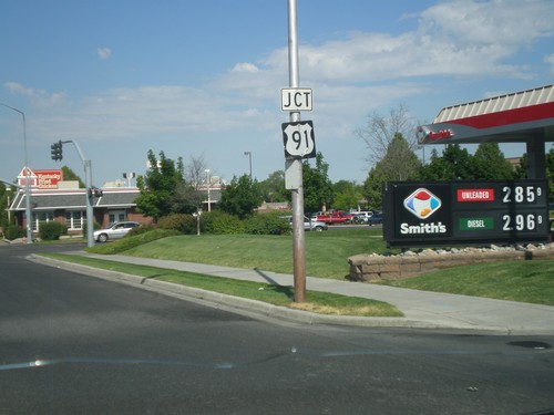 US-89 South Approaching US-91