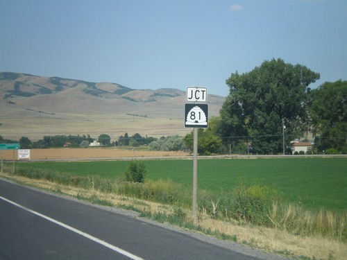 UT-30 West Approaching UT-81