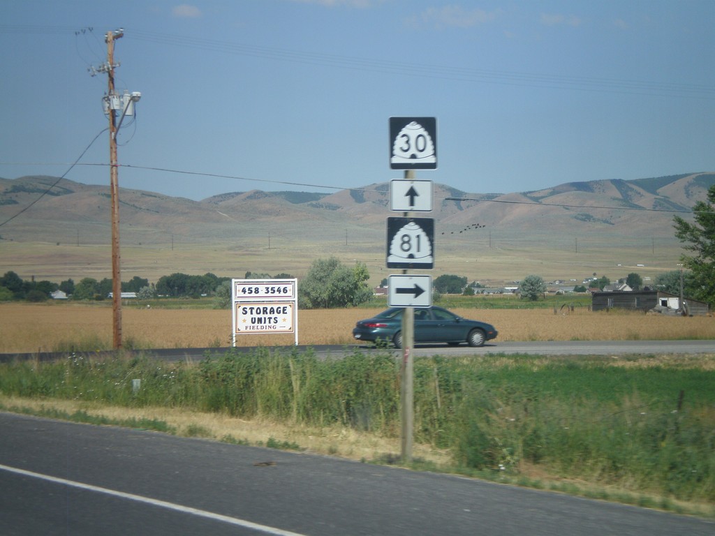 UT-30 West At UT-81 North