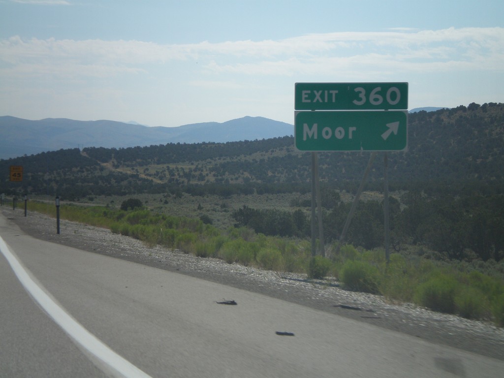 I-80 East - Exit 360