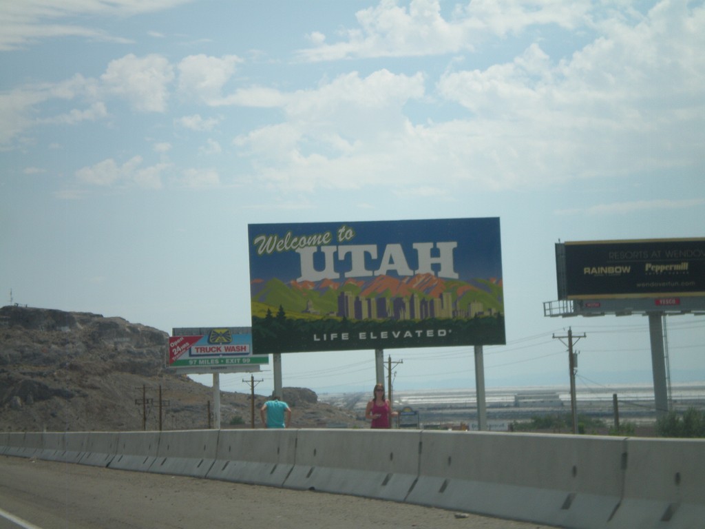 I-80 East - Welcome To Utah