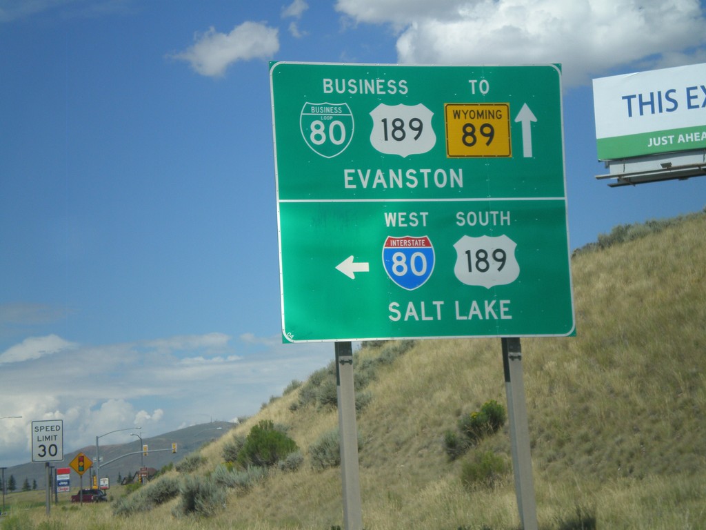 BL-80/Bus. US-189 East at I-80 West