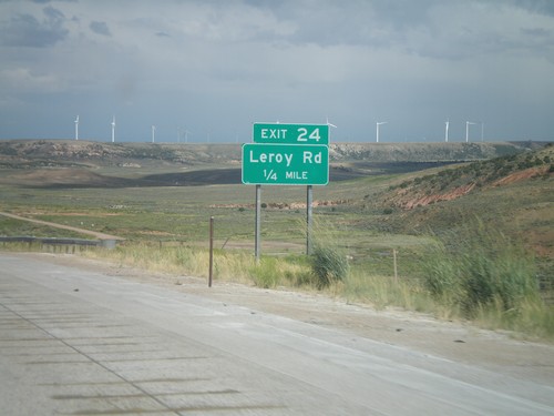 I-80 East - Exit 24