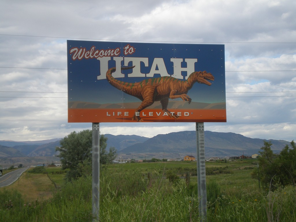 Welcome To Utah on UT-43 West