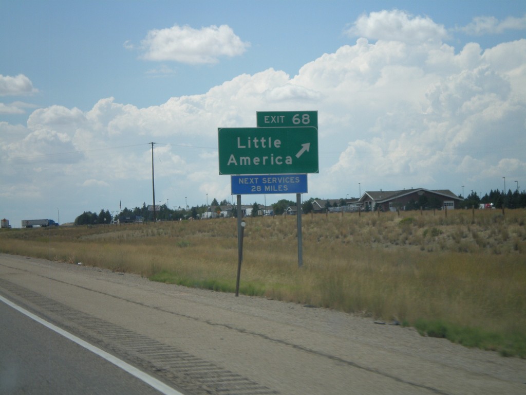 I-80 West - Exit 68