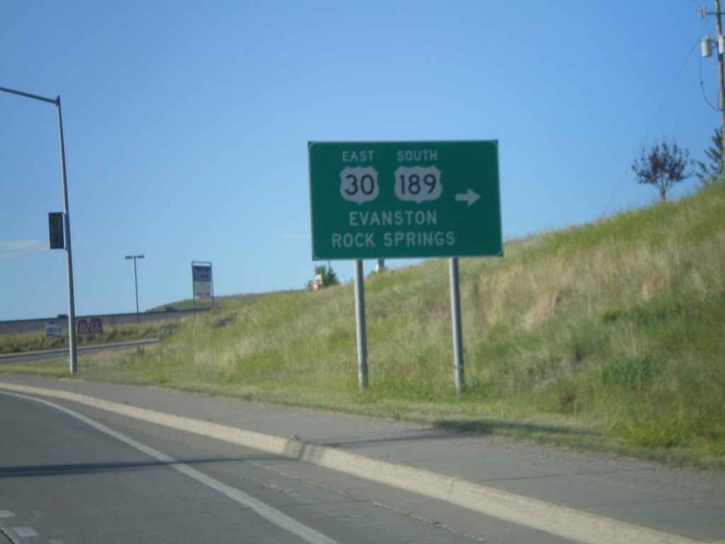 US-30 East/US-189 South - Diamondville