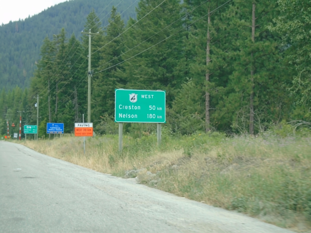 BC-95 North - Distance Marker For BC-3 West