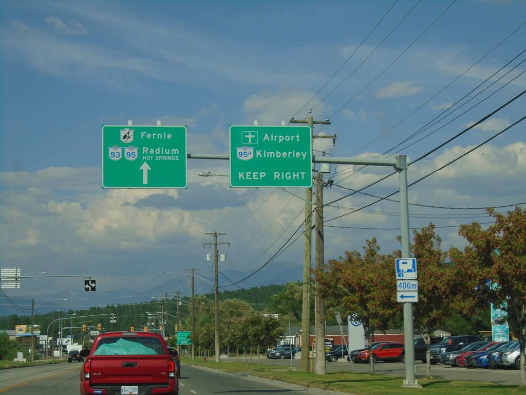 BC-3 East/BC-95 North Approaching BC-95A