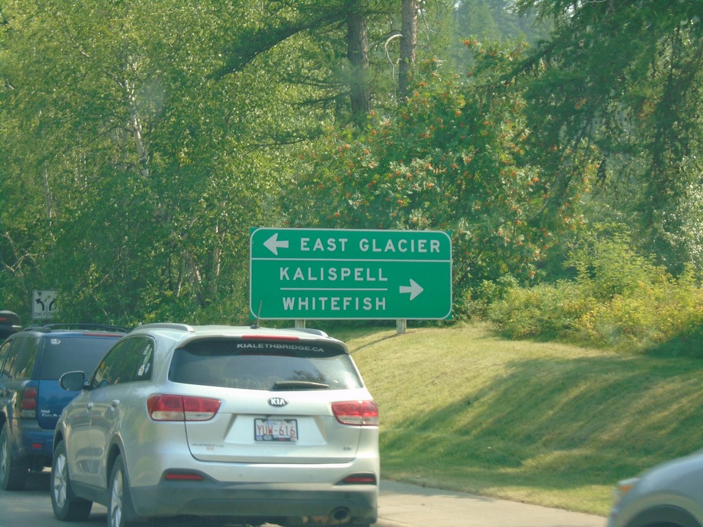 Going To The Sun Road West Approaching US-2