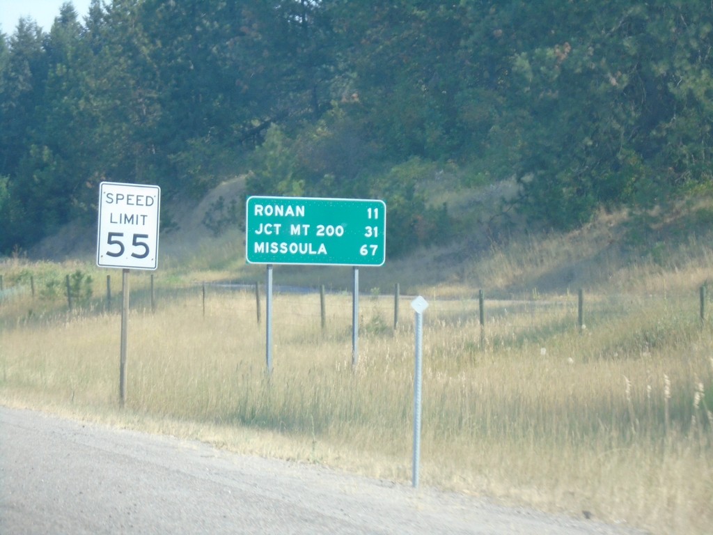 US-93 South - Distance Marker