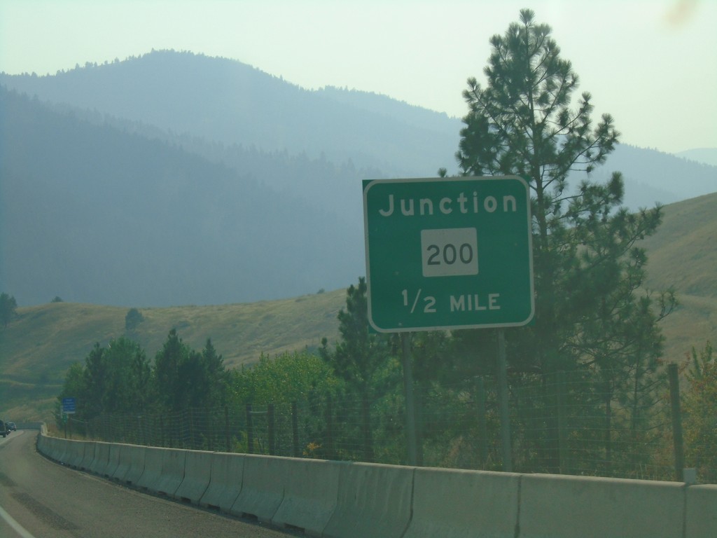 US-93 South Approaching MT-200