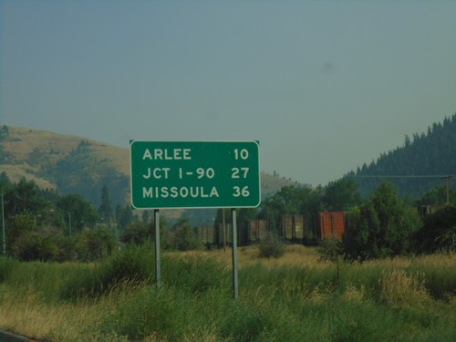 US-93 South - Distance Marker