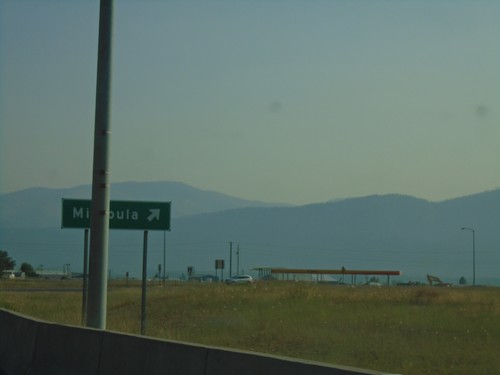 US-93 South/MT-200 East at I-90 East