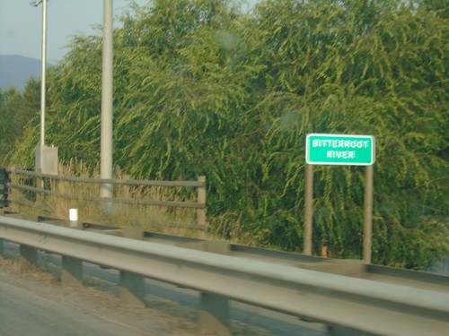 US-12 West/US-93 South - Bitterroot River