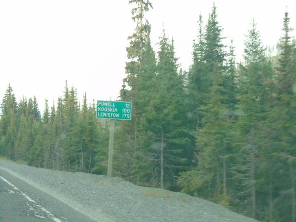 US-12 West - Distance Marker