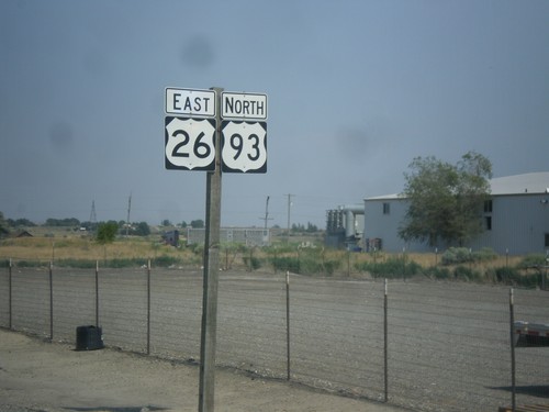 US-26 East/US-93 North - Shoshone