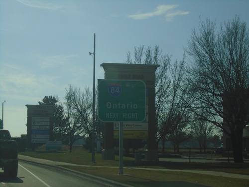 ID-55 South Approaching I-84 West