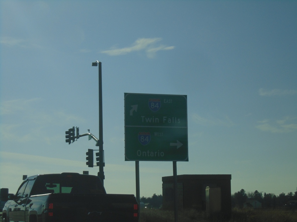 ID-55 South at I-84 West - Meridian