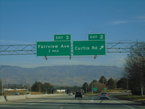 I-184 East - Exit 2.  Approaching Exit 3