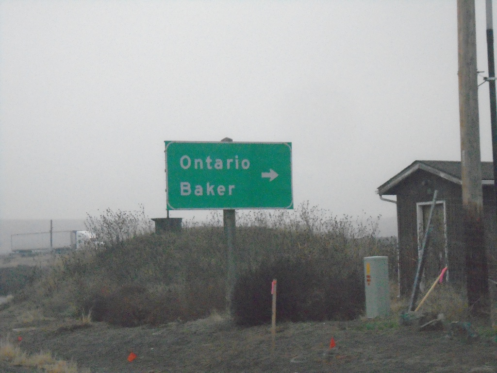 US-30 East Approaching I-84 (Exit 353)