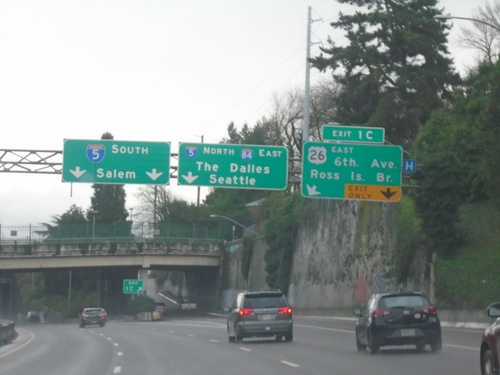 I-405 South - Exit 1C