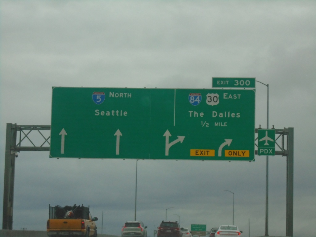 I-5 North - Exit 300