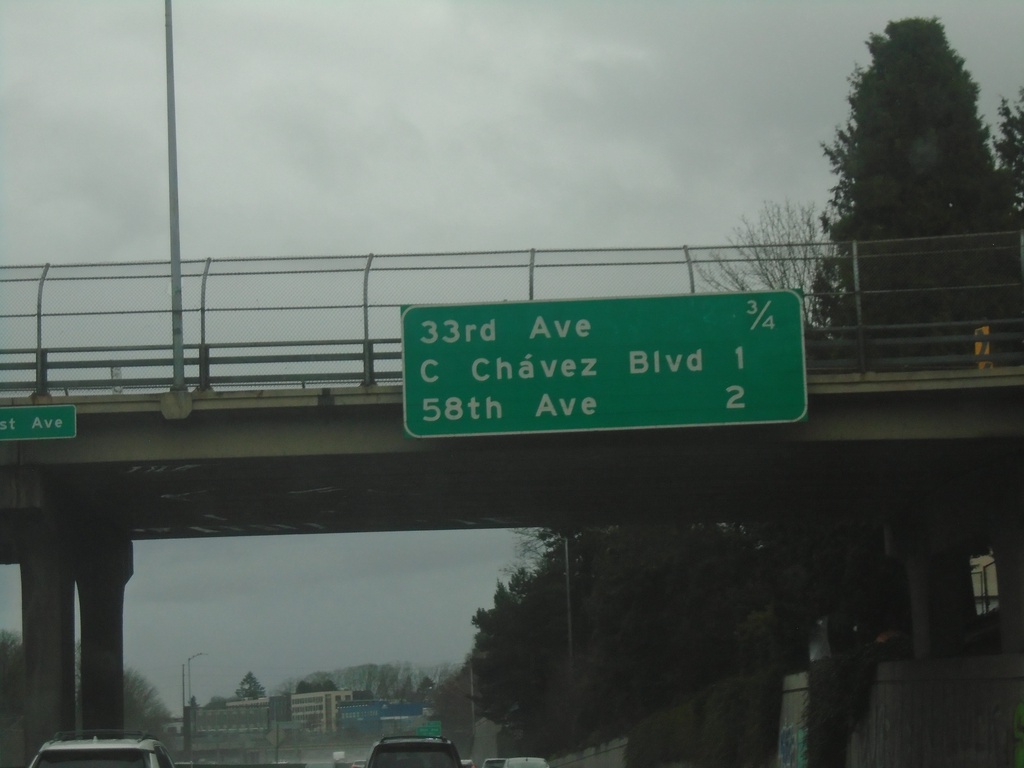 I-84 East - Portland Exits