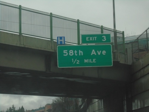 I-84 East - Exit 3