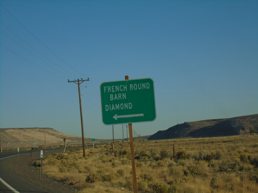 OR-78 North - French Round Barn/Diamond Jct.